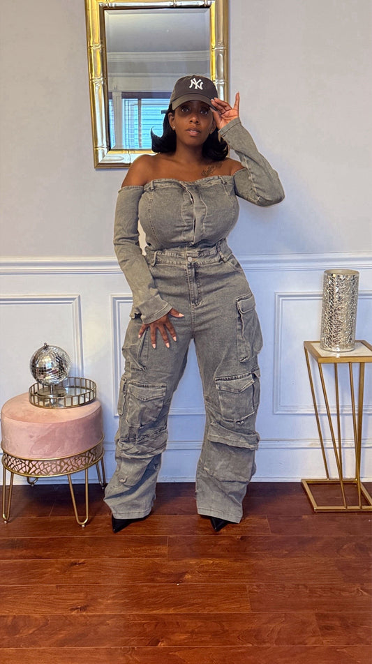 Cargo Jumpsuit
