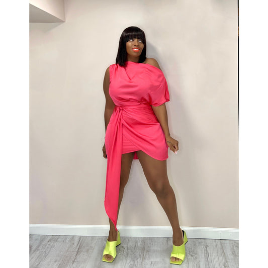 Satin Dress